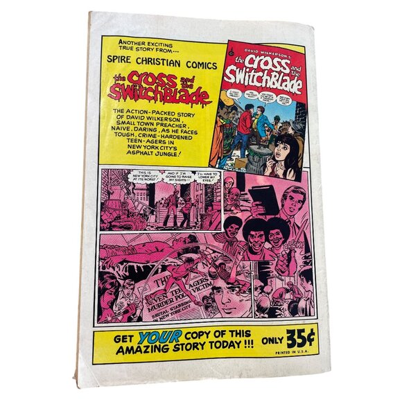 Spire Christian Comics 1972 Christian Comic Book Gods Smuggler Fleming H. Revell - Picture 2 of 6